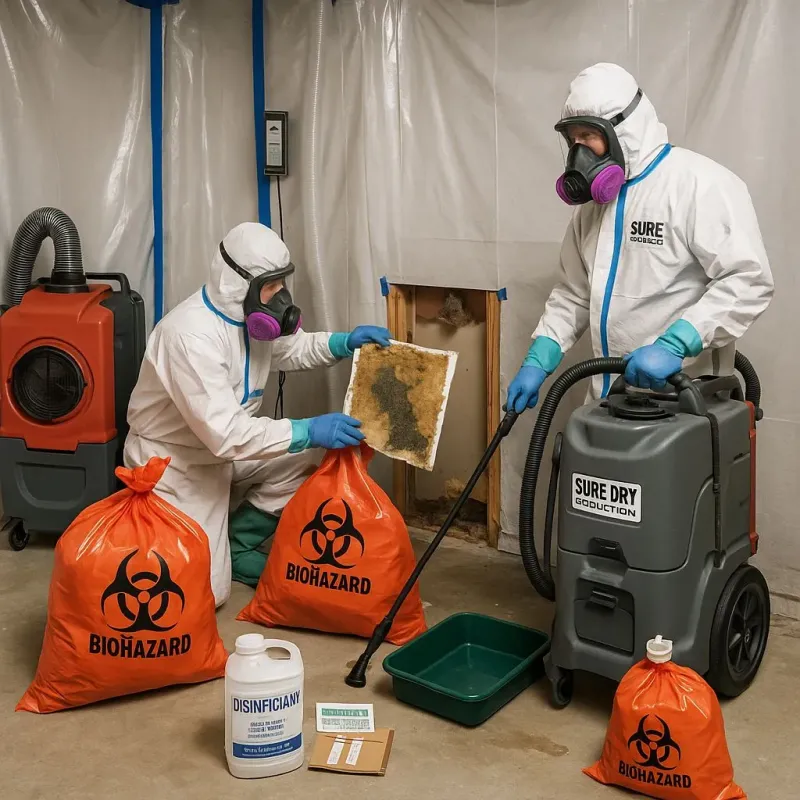 Contaminated Water Handling Protocols process in Chesterville, ME